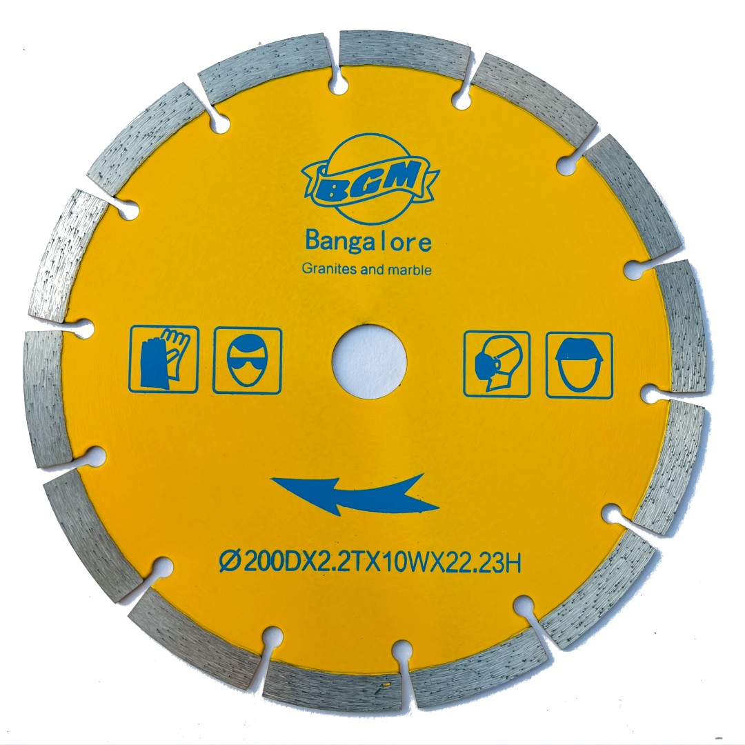 8 inch Orange Stone Cutting Blade