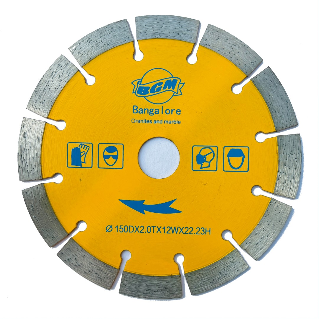 6 inch Orange Stone Cutting Blade